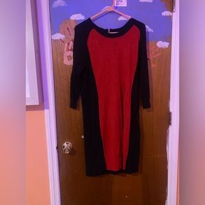 Black & Red Cato Dress